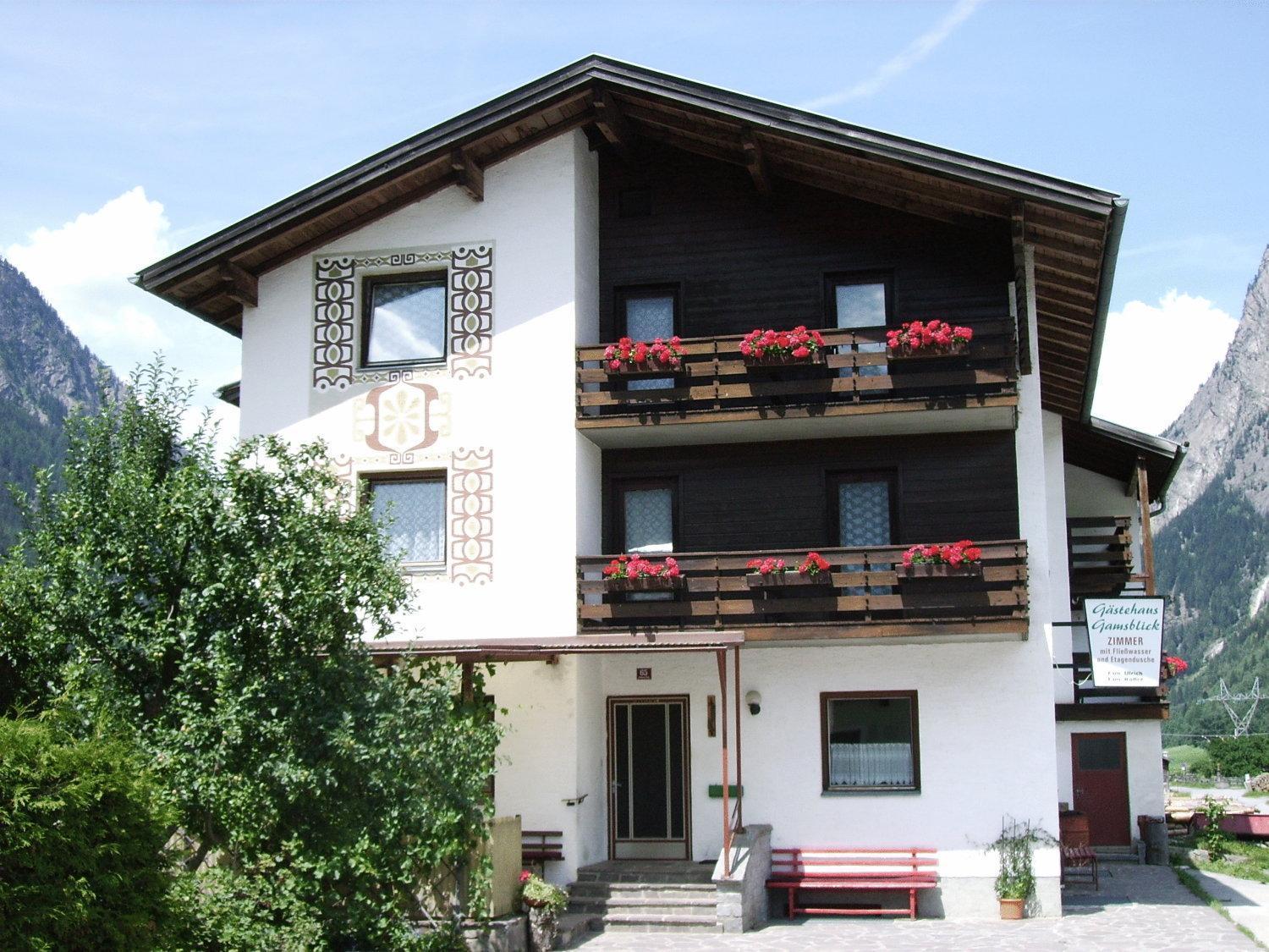 Hotel Haus Gamsblick à Umhausen Extérieur photo
